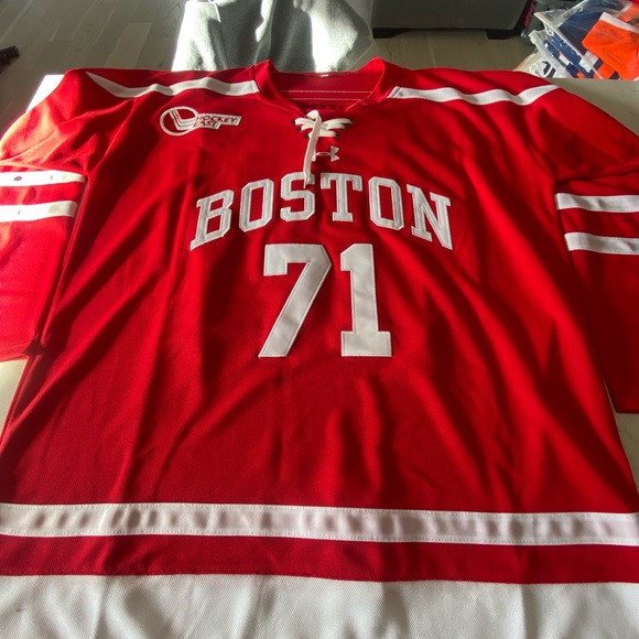Other - M.celebrini Red Boston Hockey Jersey